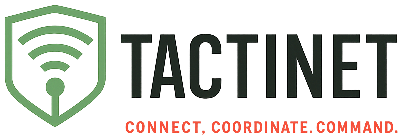 Tactinet — Connect. Coordinate. Command.